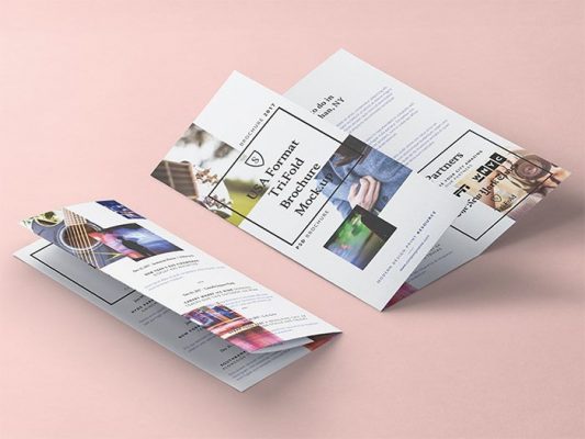 In brochure