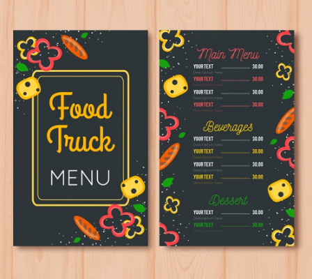 In menu